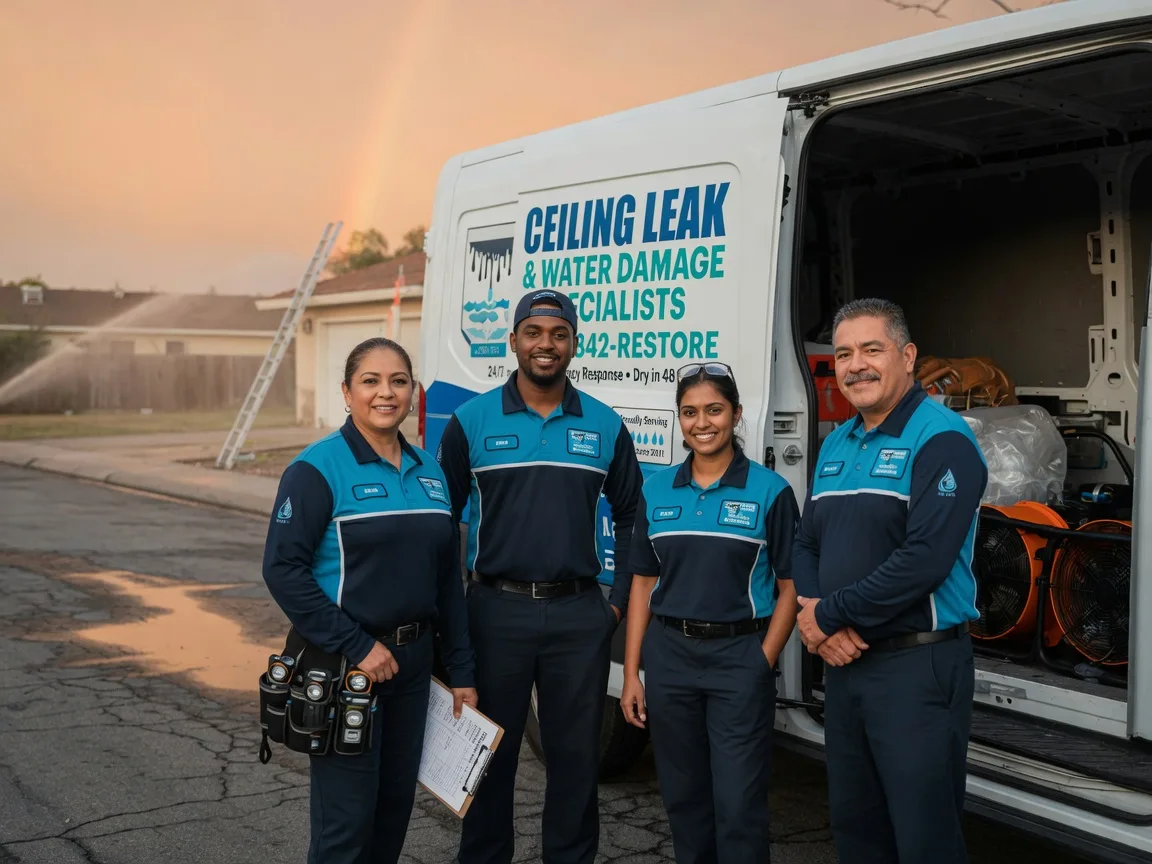 Ceiling Leak Cleanup company in College Springs, IA
